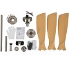 DREAMSIDEA 1-Light 52 in. Indoor Standard Ceiling Fans with 3-Blades - 3 of 3