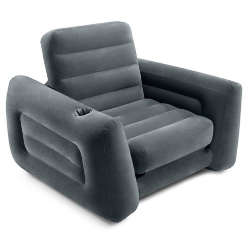 intex inflatable ultra lounge chair and ottoman set