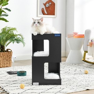 Escher Cat Tree 23.5'' in Black - 1 of 4