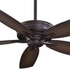 60" Minka Aire Kafe-XL Kocoa Ceiling Fan with Remote Control - 3 of 4