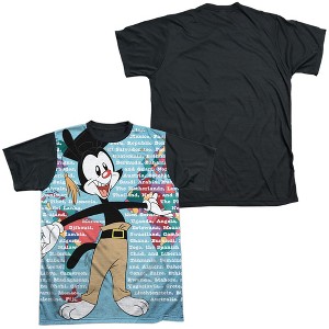 Men's Animaniacs Yakko World Short Sleeve Costume T-Shirt - 1 of 4