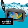 Nite Ize RunOff Waterproof Hip Pack - Bag for Phone & Travel Essentials - Crossbody Beach Tote & Travel Pouch with IP67 Rating - Charcoal - 4 of 4
