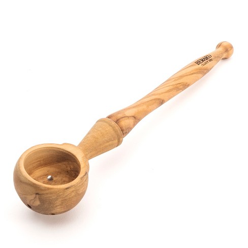 Berard France Olive Wood Handcrafted Olive Serving Spoon : Target