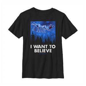Boy's Star Wars Christmas AT-AT Reindeer T-Shirt - 1 of 4