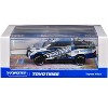Toyota Hilux Pickup Truck RHD "Toyo Tires" White and Blue with Graphics "Hobby64" Series 1/64 Diecast Model Car by Tarmac Works - 3 of 3