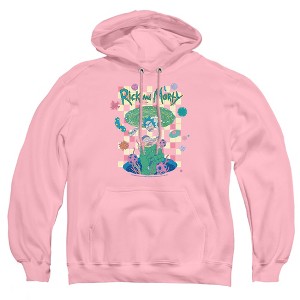 Rick And Morty Falling Portals Adult Pull-Over Hoodie - 1 of 4