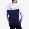 XRAY Mens Long sleeve Colorblock Hooded T-Shirt - 2 of 4