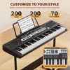 HONGGE Piano Keyboard for Beginner, 61 Key Electric Keyboard Piano with Keyboard Stand - 2 of 4