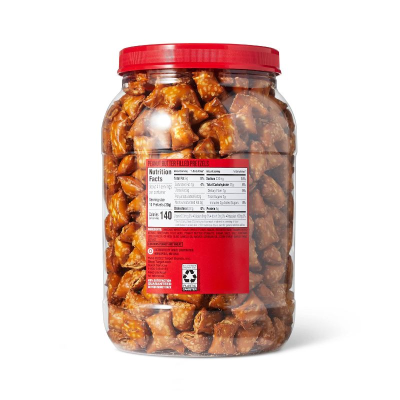Peanut Butter Filled Pretzels - 44oz - Market Pantry&#8482;, 4 of 8