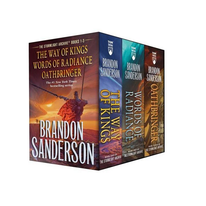 Stormlight Archive MM Boxed Set I, Books 1-3 - by  Brandon Sanderson (Mixed Media Product), 1 of 2