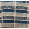Saro Lifestyle Saro Lifestyle Long Table Runner With Dual-Tone Striped Woven Design, Blue, 16"x72" - 2 of 4