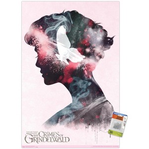 Trends International Fantastic Beasts: Crimes Of Grindelwald - Queenie Illustration Unframed Wall Poster Prints - 1 of 4