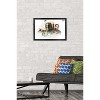 Trends International Star Wars: The Book of Boba Fett - Boba and Fennec Shand Illustrated Framed Wall Poster Prints - 2 of 4