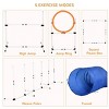 Dog Agility Training Set with Tunnel,Jump Ring,Weave Poles,Pause Box and Carry Bag,5 Piece Outdoor Obstacle Course for Dogs - LAOTIES - 4 of 4