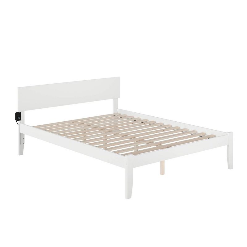 King Orlando Platform Bed White - AFI, 1 of 10