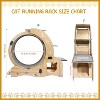 Cat Exercise Wheel for Indoor, Cat Running Wheel with Climbing Ladders & Scratching Board, Ultra Quiet Cat Treadmill Wheel for Daily Fitness - 2 of 4