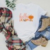 Simply Sage Market Women's Hello Pumpkin Pumpkin Short Sleeve Graphic Tee - 3 of 4