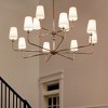 Kichler Lighting Pallas 12 - Light Chandelier in  Polished Nickel - 2 of 4