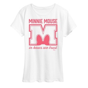 Women's - Disney - Minnie Mouse Short Sleeve Graphic T-Shirt - 1 of 4