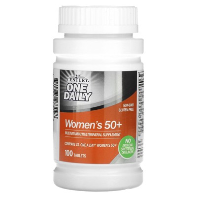 21st Century One Daily, Women's 50+, Multivitamin Multimineral, 100 Tablets