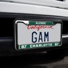UNC Charlotte Alumni Logo Full Size Standard License Plate Metal Frame - 2 of 4