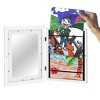 A4 Kids Art Frames,10x12.5 Front Opening Kids Artwork Frames Changeable,Holds 100 Drawings Artwork Frames for Kids Art,3D Picture,Hanging Wall Decor - 3 of 4