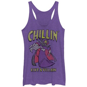 Women's Toy Story Emperor Zurg Chillin Like a Villain Racerback Tank Top - 1 of 3