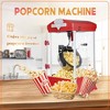 FONTOI 4/6/8/12/16 OZ Popcorn Machine with Stainless Steel Kettle Commercial Popcorn Maker with Scoop Oil Spoon and 3 Popcorn Cups - 2 of 4