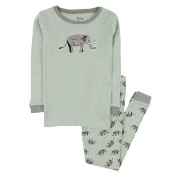 Leveret Kids Two Piece Cotton Animal Print Pajamas