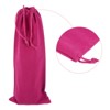 Unique Bargains Wedding Gift Microfiber Soft Drawstring Storage Bag 3 Pcs - 3 of 3