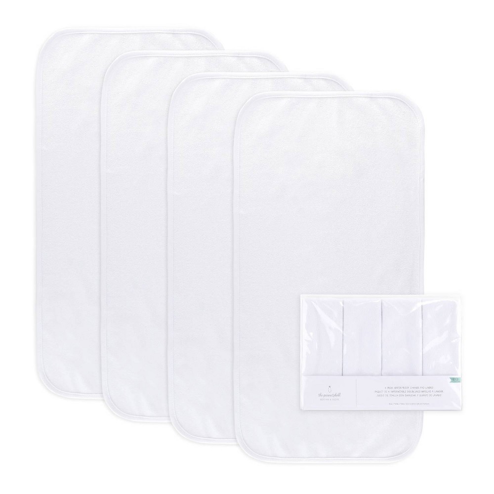 Photos - Changing Table The Peanutshell Changing Pad Waterproof Liners - 4pk