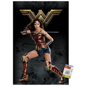 Trends International DC Comics Movie - Justice League - Wonder Woman Unframed Wall Poster Prints - 1 of 4