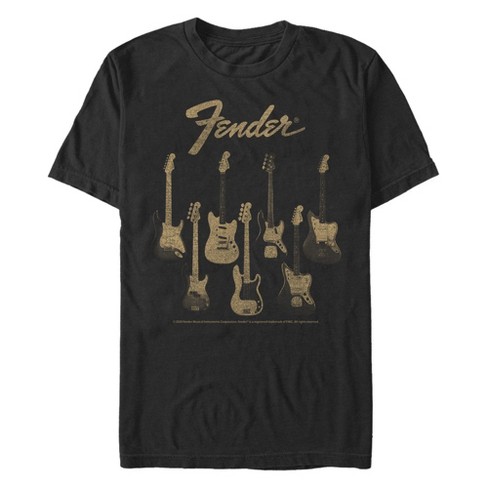 Men's Fender Distressed Guitars Group T-Shirt - image 1 of 4