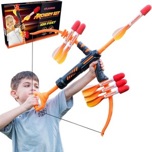 Kids Bow and Arrow Toy - Outdoor Archery Shooting Game, Fun Birthday Gift for Boys & Girls Ages 4-12 - 1 of 4