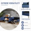 CENGHU Modern Shoe Storage Bench, Storage Ottoman with Hidden Storage and Upholstered Cushions, for Bedside, Living Room and Entryway - 3 of 4