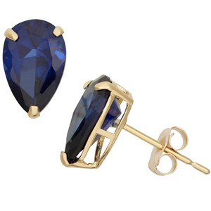 Designs By Gioelli 10K Gold Gemstone Stud Earrings - 1 of 2