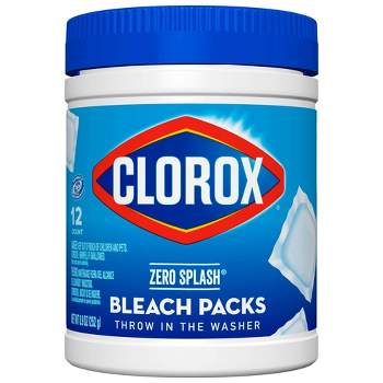 Clorox Zero Splash Bleach Packs - 12ct