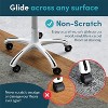 Lifelong Office Chair Caster Wheels for Hardwood Floors and Carpet, Heavy Duty, Universal Fit - 2 of 4