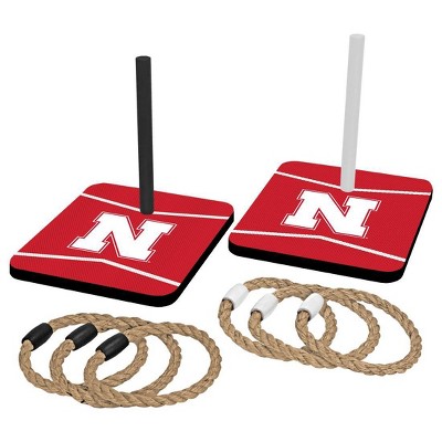 NCAA Nebraska Cornhuskers Quoits Ring Toss Game Set