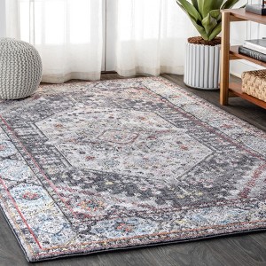 Kesan Vintage Medallion Area Rug  - JONATHAN Y - 1 of 4