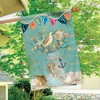 Coastal Mason Jar Summer House Flag Welcome Nautical 28" x 40" Briarwood Lane - 4 of 4
