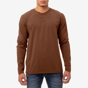 X RAY Men's V Neck & Henley Long Sleeve t shirts,new tshirt - 1 of 3