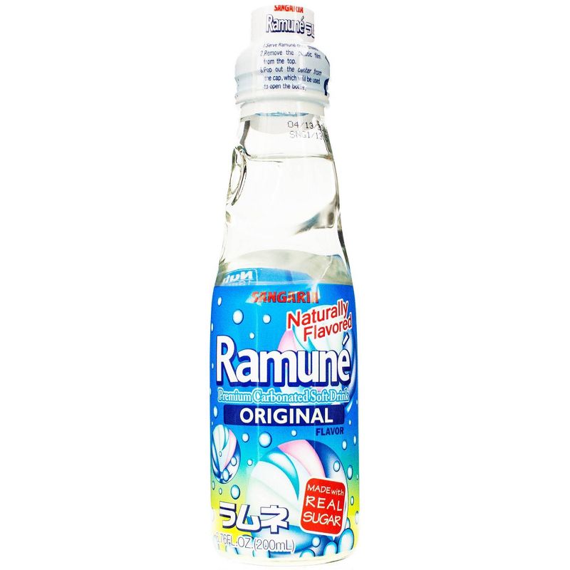 Ramune Soda Flavor Carbonated Soft Drink - 6.76 fl oz, 1 of 4
