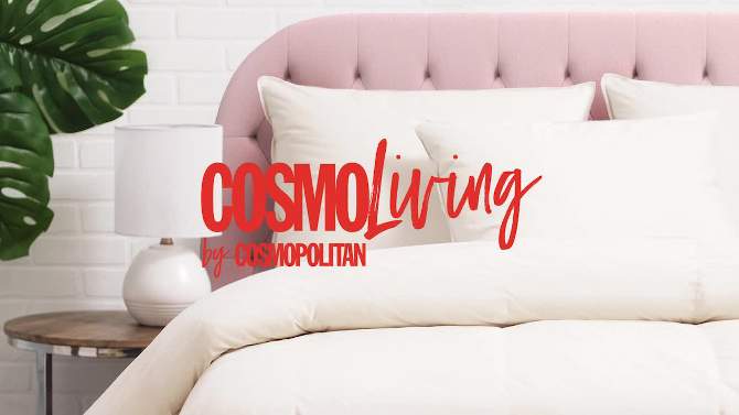 Organic Cotton Prime Feather Bed Pillow - CosmoLiving by Cosmopolitan, 2 of 9, play video