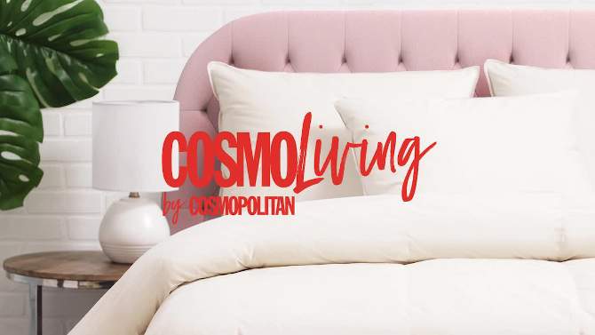 300 Thread Count Hypoallergenic Down Alternative Bed Pillow - CosmoLiving by Cosmopolitan, 2 of 8, play video
