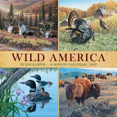 2022 Wall Calendar Wild America - Willow Creek Press