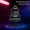 GTRACING Gaming Chair with Footrest Ergonomic Recliner Office Chair with Lumbar Support Black - 4 of 4