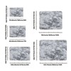 Tie-Dyed Gray Shag Rug, Ultra Soft 1.7" Plush, Non-Slip, 100% Polyester for Bedroom or Living Room - 3 of 4