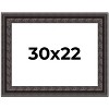 PosterPalooza | 3.5" Wide Ornate Black Picture Frame - UV Acrylic, Backing Board, Hanging Hardware Included - 2 of 4