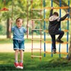 VEVOR Ninja Warrior Obstacle Course for Kids, 2 x 50 ft Weatherproof Slacklines, 500lbs Weight Capacity Monkey Line, Outdoor Playset Equipment - 2 of 4